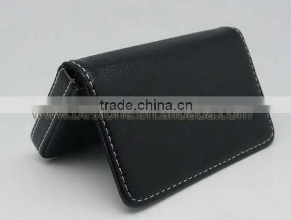 Custom Business Leather Men Name Card Holder photo-6