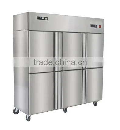 C3 1300L 6-door Upright Commercial Refrigerator Freezer for Restaurant photo-2