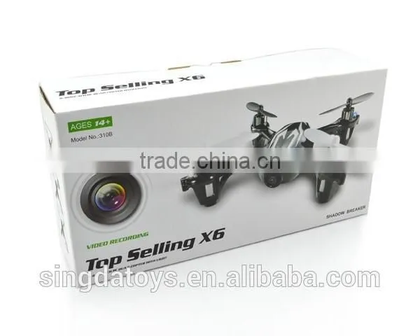 310B 2.4GHz Aircraft With Camera and Gyro 6-axis Quadcopter photo-5