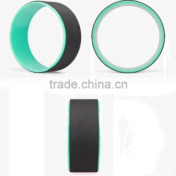 40x15cm Size Factory Wholesale Different Colors Back Training PVC Yoga Wheel photo-4