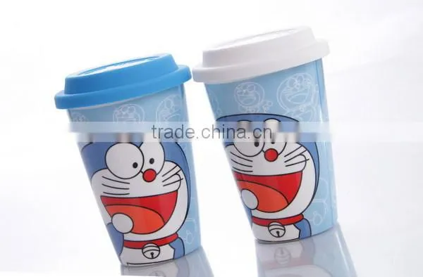 Ceramic Cup With Silicone Lid photo-2
