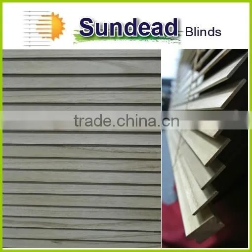 50 mm Natural Wood Blinds and Eco-friendly Blinds With FSC Certificate photo-5