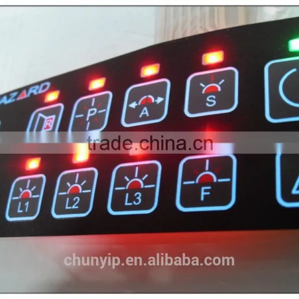 LED Display Panel Switch With Backlighting Film photo-2