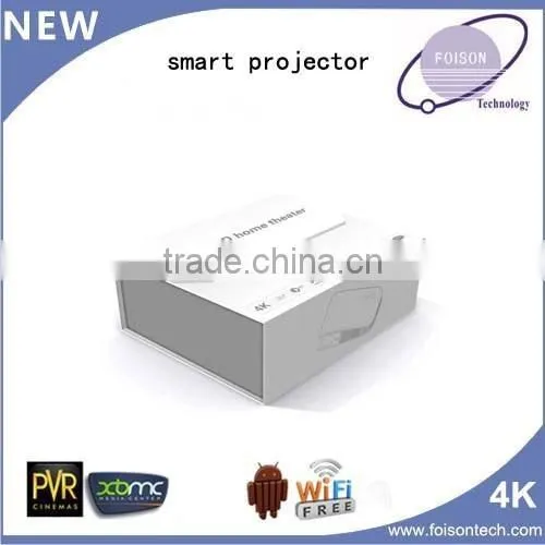 Foisonth LED Projector of 1080P Video Encoding for H.264 and VP8, MVC and VP8 Smart Projector photo-2