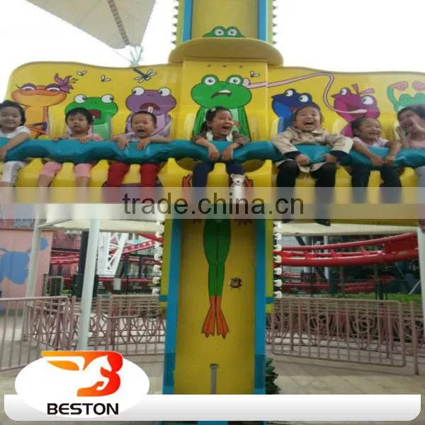 Amusement Jumping Hopper Frog Drop Tower Rides, Mini Free Fall Tower photo-5