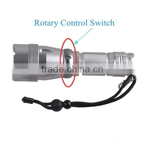 Stable Quality Waterproof Aluminum Diving Torch Diving Flashlight photo-3