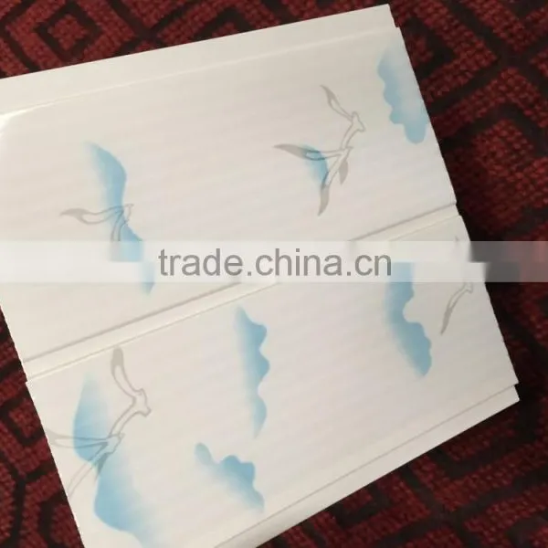China Manufacturer Building Material Interior Wall Paper Design False Pvc Ceiling Decoration photo-2