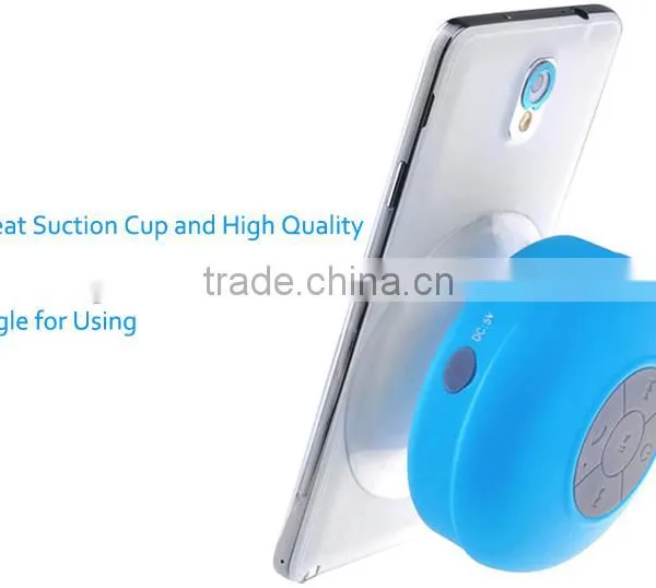 High Quality Waterproof Wireless Bluetooth Speaker Suction With fm Radio photo-3