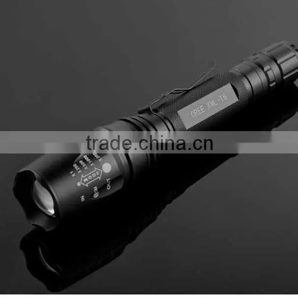 Flashlight Import T6 Led Rechargeable Flashlight Long-range Focus Outdoor Led Flashlight photo-3