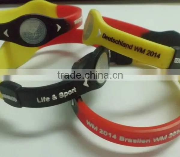 Bob Trading EURO 2016 GERMANY Football Fan Silicone Bracelet