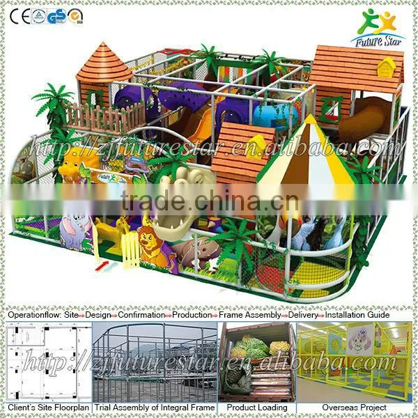 Free Design CE & GS Standard Eco-friendly LLDPE Kids Indoor Plastic Playground Equipment