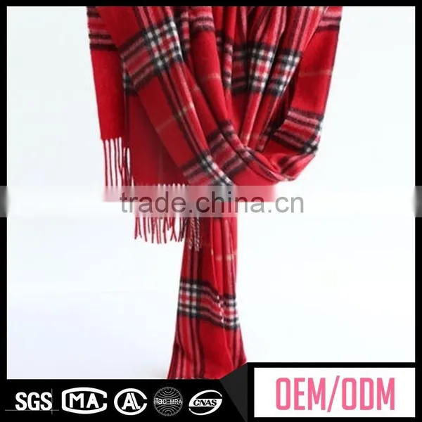 Factory Directly Striped Scarf, Plain Twill 100% Wool Scarf, New Fashion Designed Scarf photo-3
