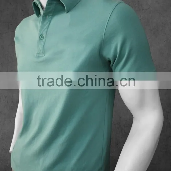 100% Blank PERU PIMA COTTON Polo t Shirt Customizable