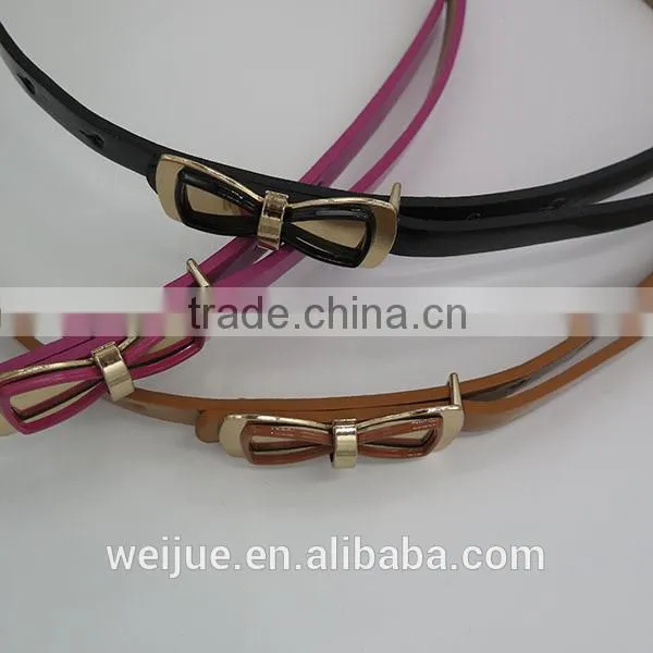 New Fashion Mirror Belt With Bow Tie for Women photo-2