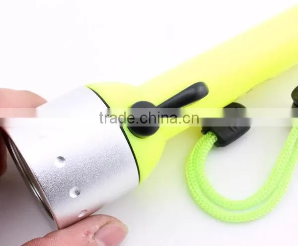 A-OK Underwater 160lumen Powed by AA Battery Led Torch Depth 50m Led Diving Flashlight photo-4