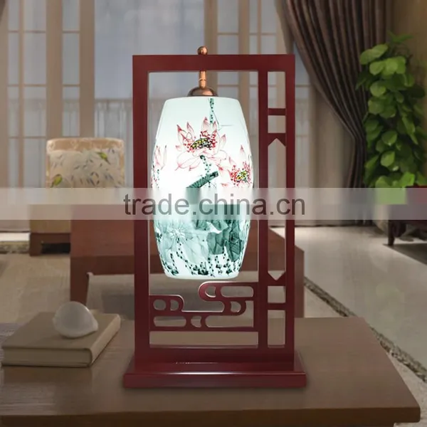 Jingdezhen Handmade Ceramic Home Decor cc Table Lamp photo-2
