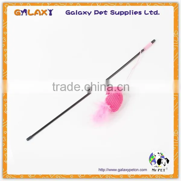 Cat teaser stick toys,cat pole toy,cat fishing rod toy