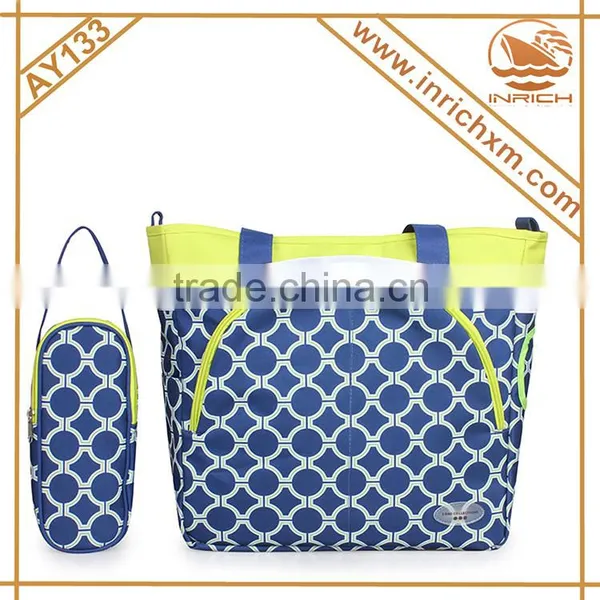 2016 Korea Baby Product Baby Diaper Bag With Baby Bottle Warmer Bag