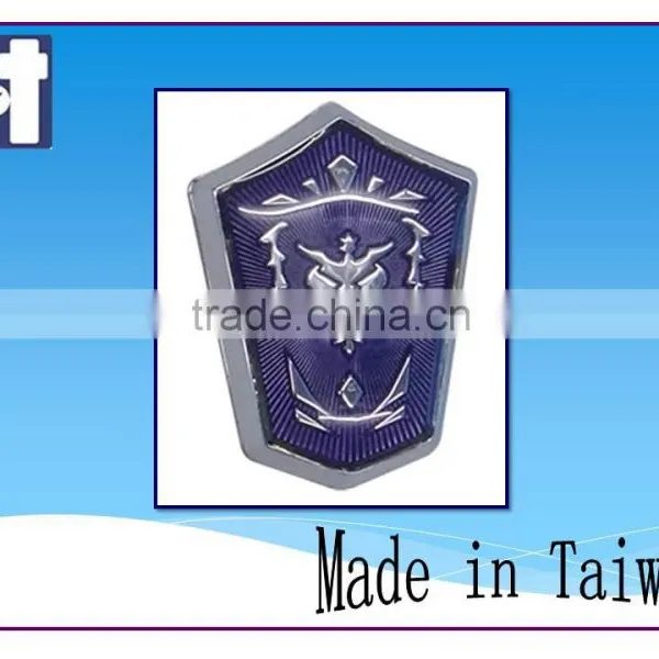 Promotional Car Aluminum Razzmatazz Robin Egg Blue Fancy Tattoo Epoxy Sticker photo-5