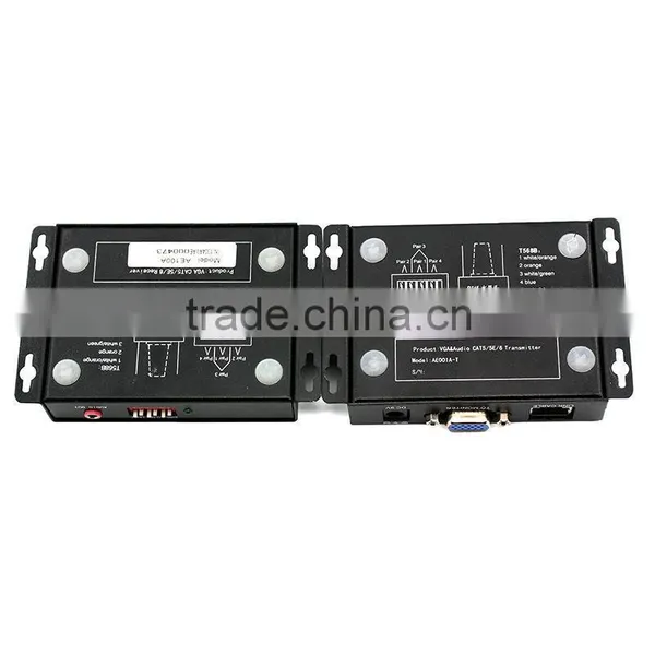 Manufacture Direct Price Good Quality OEM 100m VGA Extender With Audio Over CAT 5E/6 Ethernet photo-5