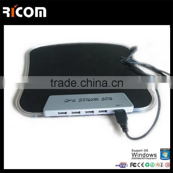 Custom Usb Hub Gaming Mouse Pad,USB HUB Mouse Pad With Speaker--MP207 photo-5