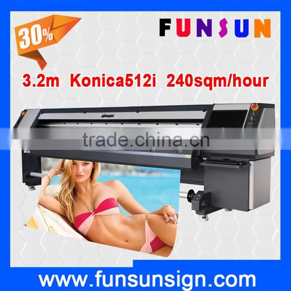 Best Quality Flex Banner Printer Funsunjet FS-3204N/3208N