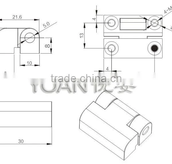 Top Quality Electrical Box Electrical Cabinet Door Hinges photo-2