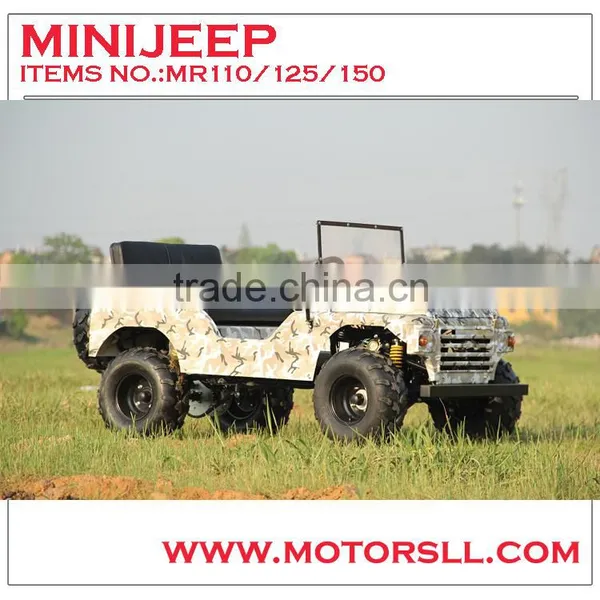 150CC Best Selling off Road Mini Jeep Willys