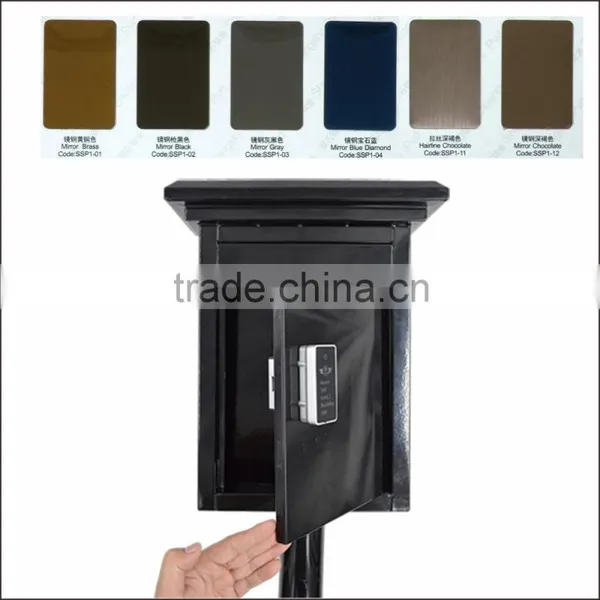 China Wholesale Market Custom Box Standing Electronic Parcel Mailbox photo-5