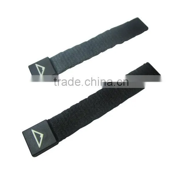 Custom Woven Rope Zipper Puller With 3D Logo photo-3