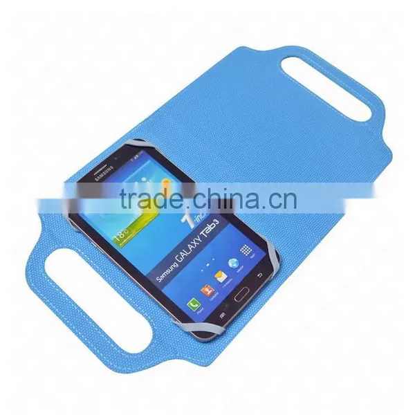 Factory Slim Portable PU Leather Universal Tablet PC Case With Handles photo-4