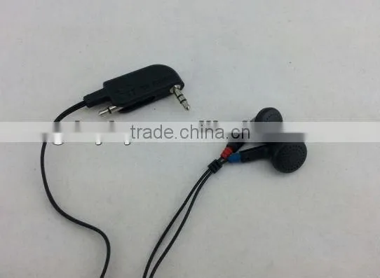 One Time Use Aviation Earphones for Airplane Headphones