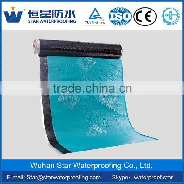1.2mm/1.5mm/2mm Self-adhesive Waterproof Membrane photo-2