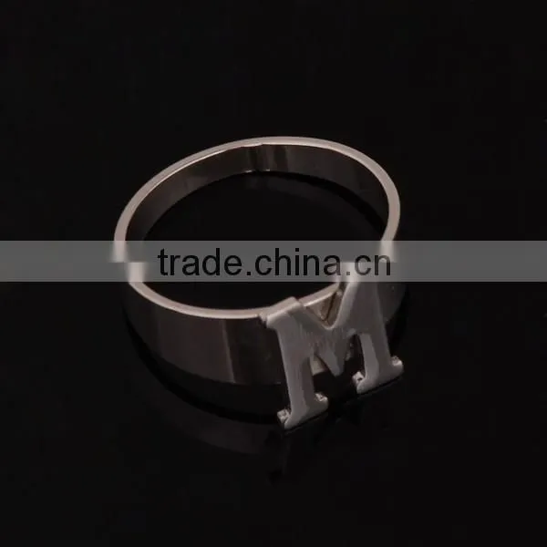 Letter M Ring photo-2