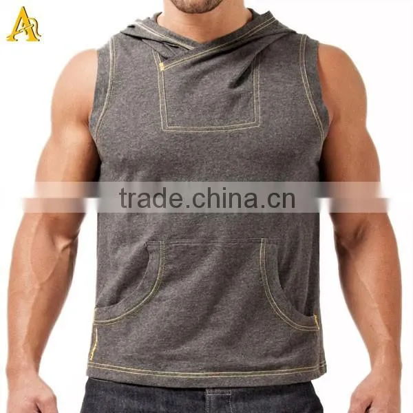 Knitted Fleecy Mens Hoodies Crop Hoodies Pullover Hoodie
