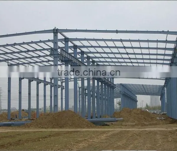 Famous Q345 Welding Galvanized Prefabricated Light Steel Plant Light Gauge Steel Structure Construction photo-3