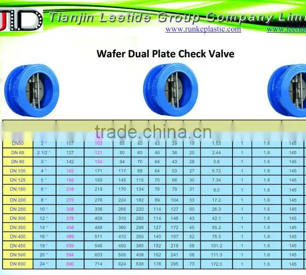 Cast Iron or Ductile Iron Wafer Check Valve photo-5