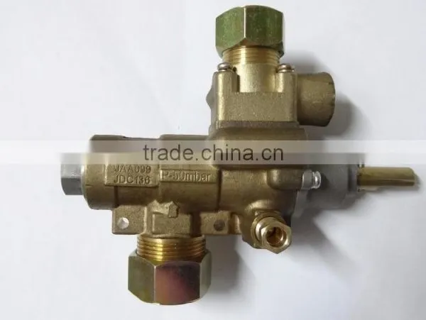 Brass Safety Emergency Shut-off Gas Automatic Valve With Pilot Port for Kitchen Equipment photo-4