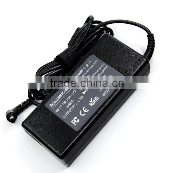 New Original Laptop AC Adapter Notebook 19V 4.74A 90W 5.5*2.5mm for ASUS A8 X550 F8 A43S A53 A55 X81S OEM photo-2