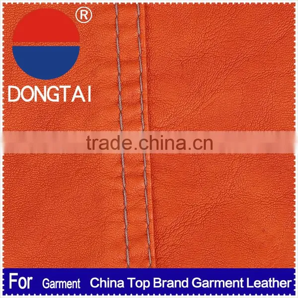 2016 Embossed Pattern New PU Synthetic Leather for Garment photo-4