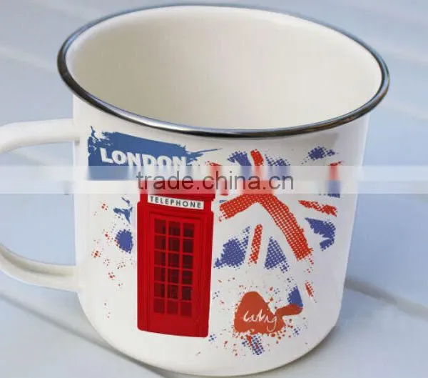 Custom Steel Enamel Camp Mug photo-2