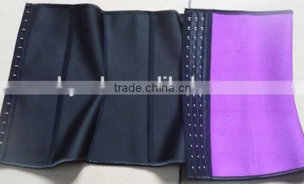 The Most Popular Design Solid Color Mature Women Steel Bone 100% Latex Rubber Corset photo-3