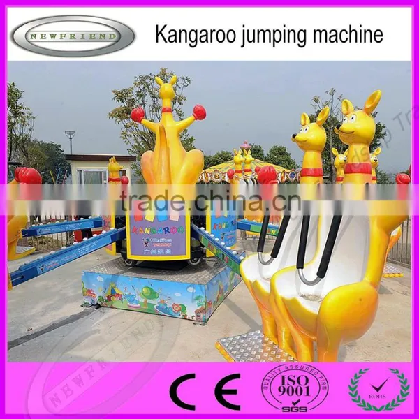 Outdoor Playground Amusement Kid Rides Jumping Kangaroo Manufacture for Sale photo-2