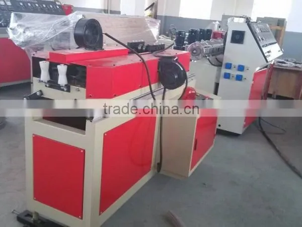 PVC Single Wall Corrugated Pipe Extrusion Machine