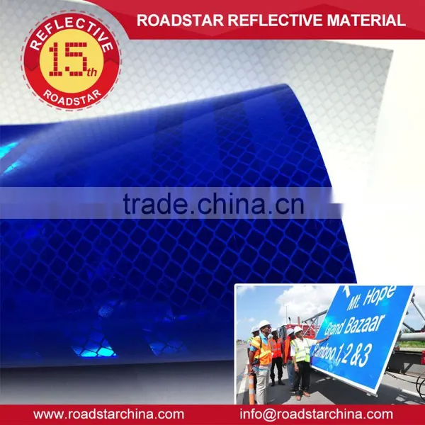 Durable Adhesive Prismatic Retro Reflective PC Film photo-3