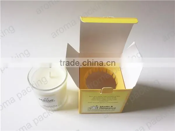 Custom Design Beautiful Luxury Candle Box Packing for Glass Candle Jar With Scented Candle photo-4