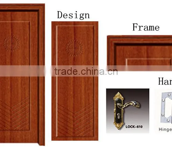 Hot Product Home Office Design Wooden Armor Door photo-2