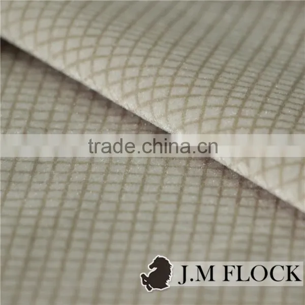 Nylon Textile and Fabric Design Printed Flock Fabric for Furniture Flock photo-2