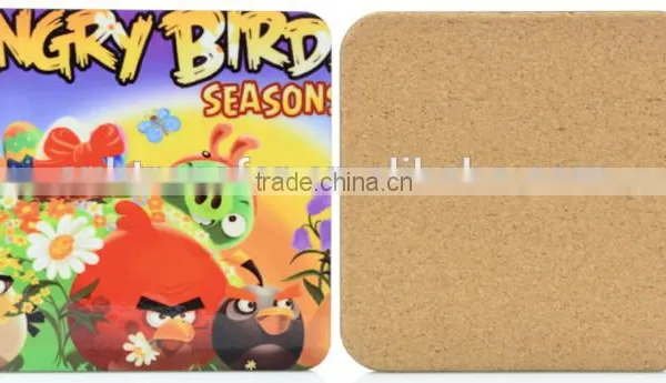 Direct Factory Sale Great Sublimation MDF Cork Coaster photo-4