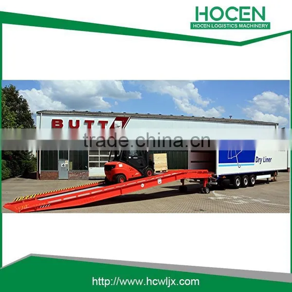 Used Mechanical Adjustable Dock Leveler/ Hydraulic Stationary Dock Leveler Price/ Car Hydraulic Ramp Trailers Loading Car Ramp photo-4